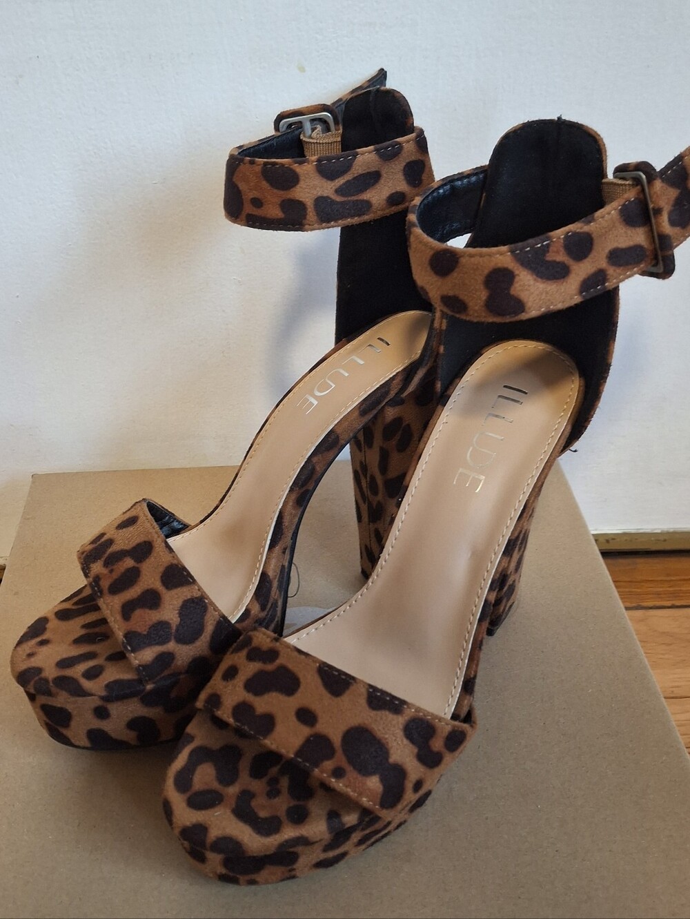 Leopard Print High Heels
